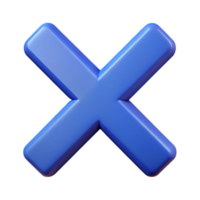 serene dreamy geometric Pictogram of an X mark. Clean lines, symmetrical, flat color with Scalable Design. refined png
