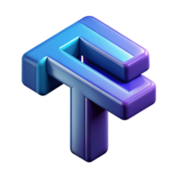 pristine whimsical gothic Logo with stylized letter T using intersecting lines. Single-weight stroke, scalable, flat color with Scalable Design. flawless png