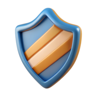 breathtaking futuristic Shield-shaped badge with three stripes. Scalable, single-weight stroke, crisp edges with Scalable Design. flawless png