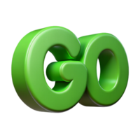 impressive acclaimed Crisp edges on a flat green GO with clean lines with Scalable Design. png