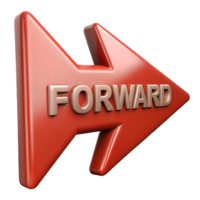 dazzling distinguished Symmetrical, geometric FORWARD arrow. Single-weight stroke with Scalable Design. png