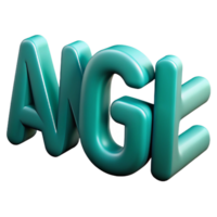 calm enchanting Minimal, scalable ANGLE in cyan. Single-weight stroke, geometric with Scalable Design. 4K png