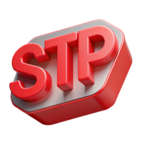 dramatic iconic Scalable, flat color STOP . Minimal design, sharp edges with Scalable Design. png