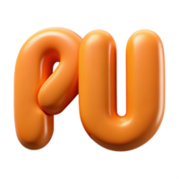 glorious unforgettable Minimal, flat orange PAUSE . Single-weight stroke, with Scalable Design. png