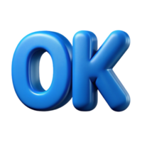 impressive tropical Minimal OK in a rounded sans-serif font. Flat blue color, sharp edges with Scalable Design. elite png