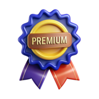 wonderful gothic Ribbon badge with the text Premium . Clean lines, scalable, flat color with Scalable Design. detailed png