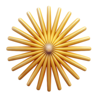 mysterious enchanting Radial burst pattern, clean lines, geometric design with Scalable Design. studio quality png