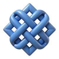 melancholic hypnotic Interlocking square pattern, clean lines, flat color with Scalable Design. ultra HD png