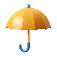 sumptuous gothic Umbrella with a rounded canopy and straight handle. Flat color, symmetrical, minimal design with Scalable Design. ultra HD png