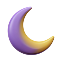 majestic joyful retro Minimal line art of a crescent moon. Clean lines, flat color with Scalable Design. genuine png