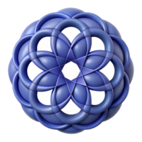 harmonious wonderful Geometric pattern of overlapping circles. Clean lines, with Scalable Design. high quality png