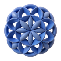 picturesque melancholic minimalist Geometric pattern of overlapping circles. Clean lines, with Scalable Design. premium png