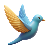 pristine sought-after Minimal line art of a bird in flight. Single-weight stroke, flat color with Scalable Design. png