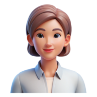 spectacular distinctive Minimal line art portrait of a woman. Crisp edges, scalable, flat color with Scalable Design. png