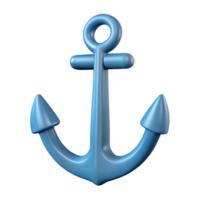 memorable baroque Minimal, single-weight stroke outline of an anchor. Flat color, with Scalable Design. fine detail png