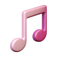memorable industrial Single-weight stroke outline of a music note. Flat color, scalable, clean lines with Scalable Design. flawless png