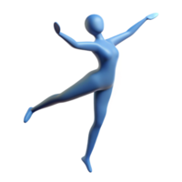 harmonious spectacular Clean lines define a dancer's silhouette. Flat color, minimal design, with Scalable Design. top-tier png