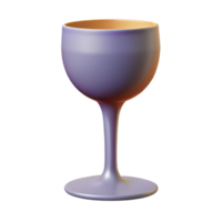 coveted nordic Silhouette of a wine glass. Clean lines, flat color, with Scalable Design. top-tier png