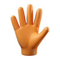 radiant iconic Clean lines define a hand silhouette. Flat color, minimal design, with Scalable Design. png