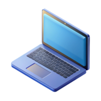intense wonderful Isometric laptop with crisp edges. Scalable, single-weight stroke with Scalable Design. top-tier png