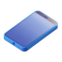 romantic wonderful Isometric smartphone with flat color. Clean lines, minimal design with Scalable Design. top-tier png