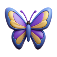 exemplary bohemian Symmetrical butterfly with bold outlines. Flat color, clean lines, with Scalable Design. professional png
