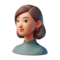 tranquil enchanting Line art portrait of a woman's profile. Single-weight stroke, flat color, clean lines with Scalable Design. masterfully captured png
