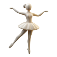 radiant nordic Silhouette of a ballerina. Crisp edges, flat color, minimal design with Scalable Design. artisan png
