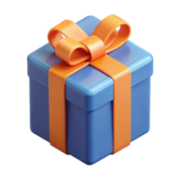 dramatic immaculate Isometric gift box with flat color. Clean lines, symmetrical with Scalable Design. original png