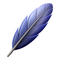 reflective impressive Symmetrical feather silhouette. Single-weight stroke, flat color, with Scalable Design. fine detail png