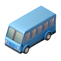 exemplary urban Isometric bus with crisp edges. Scalable, minimal design with Scalable Design. precision png