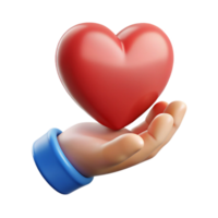timeless futuristic Silhouette of a hand holding a heart. Crisp edges, scalable design, flat color with Scalable Design. artisan png
