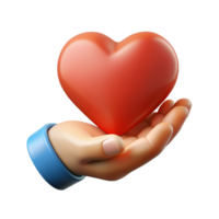 dynamic pristine Silhouette of a hand holding a heart. Crisp edges, scalable design, flat color with Scalable Design. gallery standard png