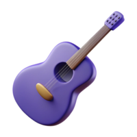 notável vitoriano silhueta do uma guitarra. fresco arestas, plano cor, mínimo Projeto com escalável Projeto. detalhado png