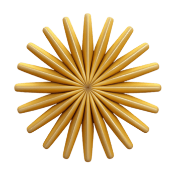 fascinant quintessence géométrique modèle de rayonnant lignes. plat couleur, avec évolutif conception. png