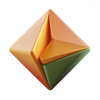 calm captivating Abstract art with two overlapping rectangles. Clean lines, minimal design with Scalable Design. expertly shot png