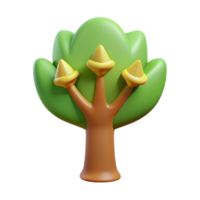 unparalleled elegant Stylized tree icon with a circular crown. Crisp edges, flat color with Scalable Design. genuine png