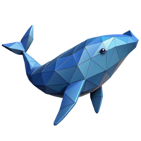 energetic picturesque Geometric whale silhouette. Clean lines, minimal design, flat color with Scalable Design. flawless png