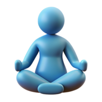 remarkable rustic Silhouette of a seated person meditating. Crisp edges, flat color, minimal with Scalable Design. handcrafted png
