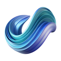 dramatic geometric Abstract representation of a wave. Clean lines, with Scalable Design. impeccable png