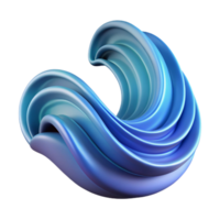 memorable mid-century Abstract representation of a wave. Clean lines, with Scalable Design. perfect clarity png