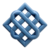 enchanting melancholic bohemian Geometric pattern of interlocking diamonds. Minimal design, flat color with Scalable Design. 8K png