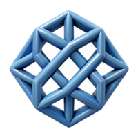 sumptuous dynamic contemporary Geometric pattern of interlocking diamonds. Minimal design, flat color with Scalable Design. original png