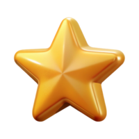 captivating bold retro Scalable star icon, crisp edges, solid gold fill, symmetrical with Scalable Design. high resolution png