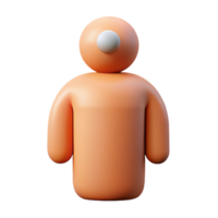 elegant coastal Abstract representation of a human figure. Clean lines, minimal design with Scalable Design. premium png