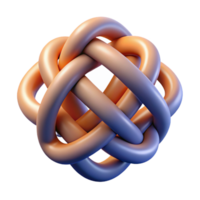 acclaimed vintage Interwoven lines, crisp edges, single-weight stroke, minimal design with Scalable Design. expertly shot png