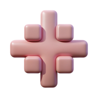 dreamy beautiful Geometric pattern of repeating plus signs. Minimal design, flat color with Scalable Design. top-tier png
