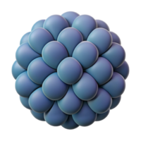 beautiful rare Geometric pattern of overlapping ovals. Flat color, with Scalable Design. png