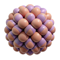 vibrant acclaimed Geometric pattern of overlapping ovals. Flat color, with Scalable Design. png