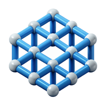 glorioso indimenticabile geometrico modello di interconnesso piazze. pulito linee, piatto colore con scalabile design. png